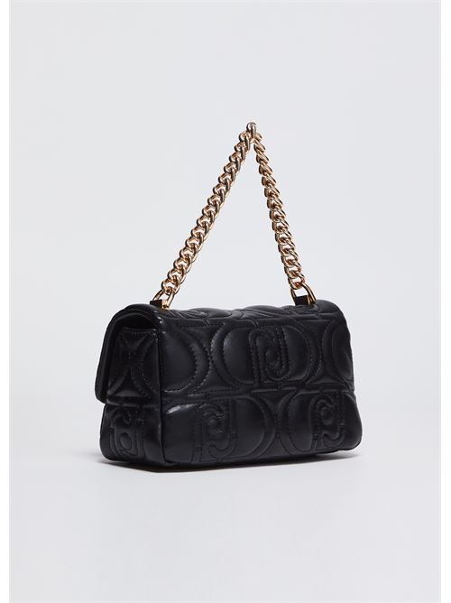 Quilted shoulder bag with logo Liu Jo | AF4188E0449.22222